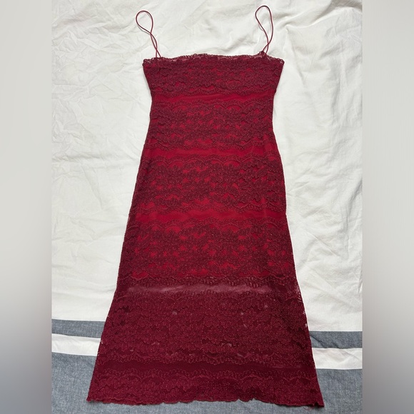 Hennes dress real lace all dress is made of lace , so fabulous! Size Small - Picture 3 of 8